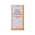 Cipla Tafmune EM Price - Tenofovir Alafenamide 25 mg and Emtricitabine 200 mg